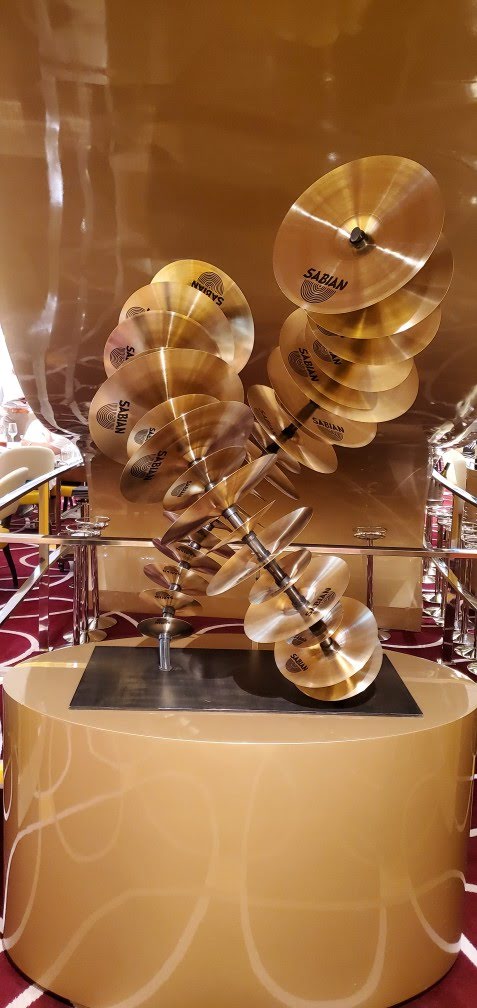 Symbol Art in the Dining Room of Nieuw Statendam